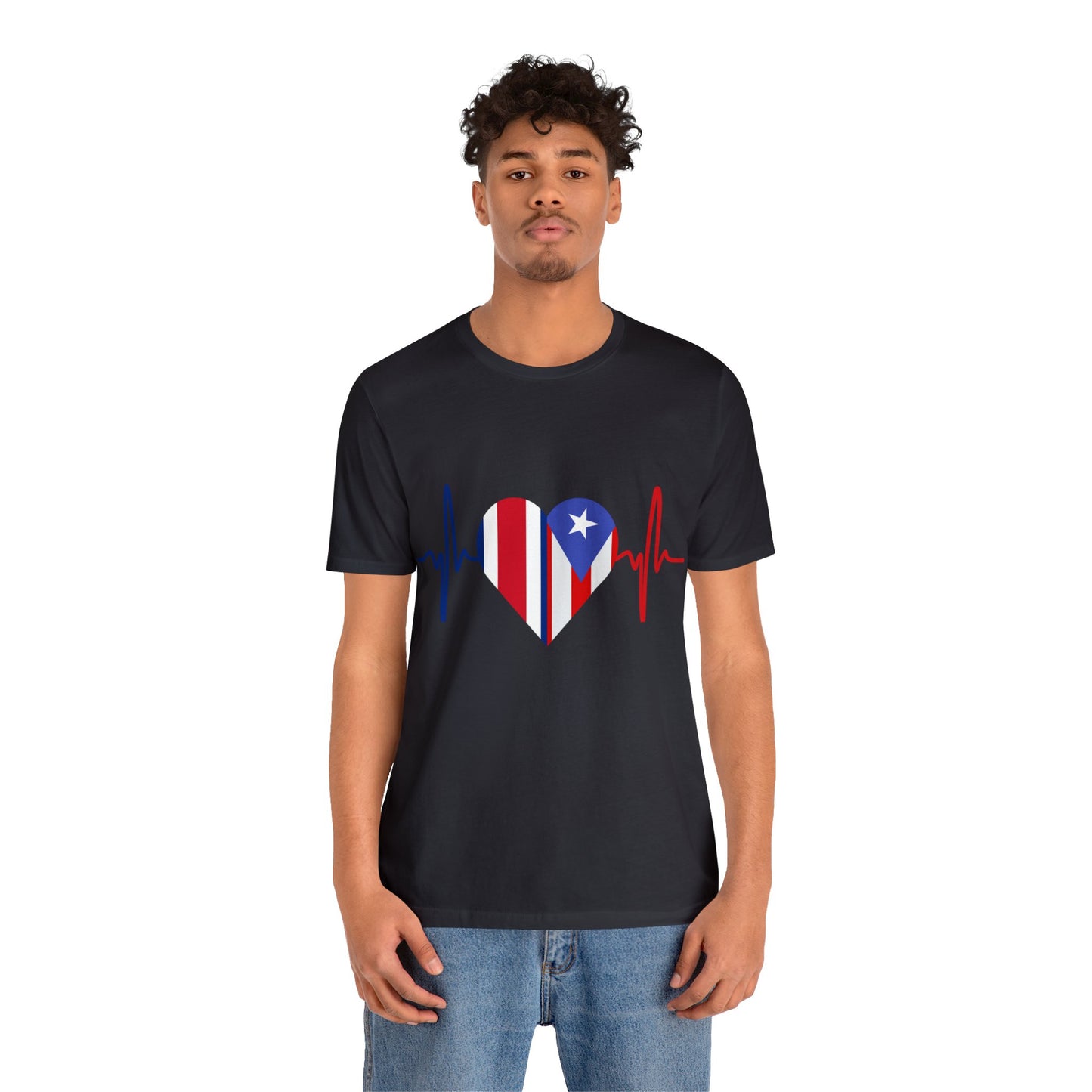 Costa Rica and Puerto Rico Short Sleeve Tee