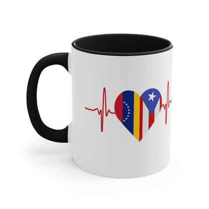 Venezuela and Puerto Rico Mug, 11oz