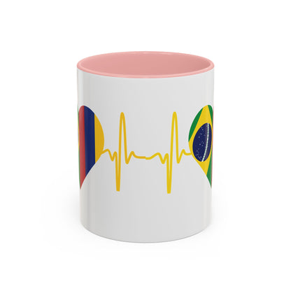 Colombia & Brazil Mug, 11oz