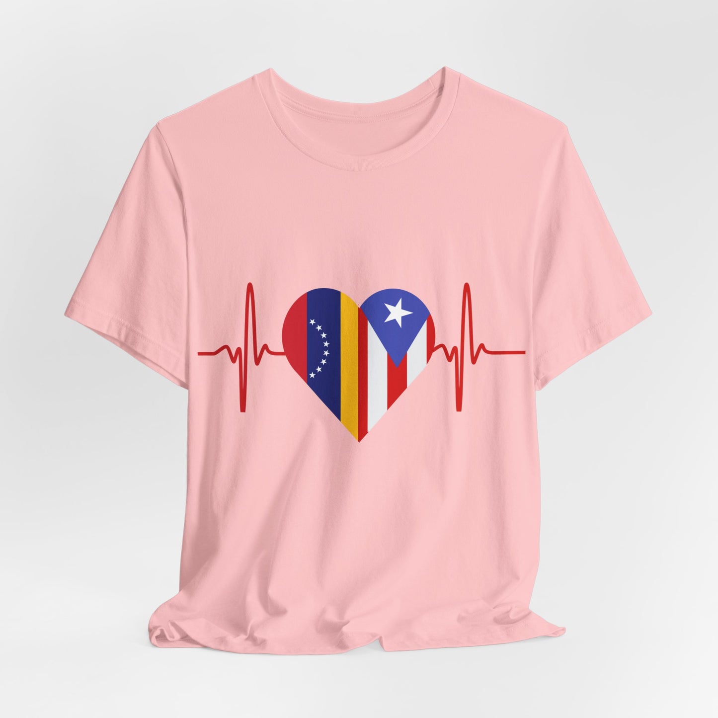 Venezuela and Puerto Rico Short Sleeve Tee