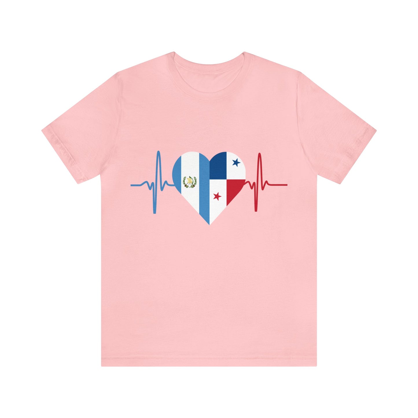 Guatemala & Panama Unisex Short Sleeve Tee, Camisa Unisexo manga corta Guatemala y Panamá