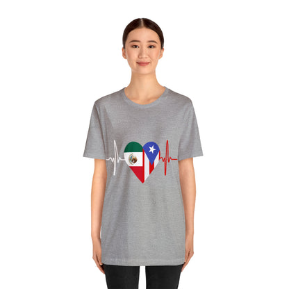 Mexico and Puerto Rico Short Sleeve Tee