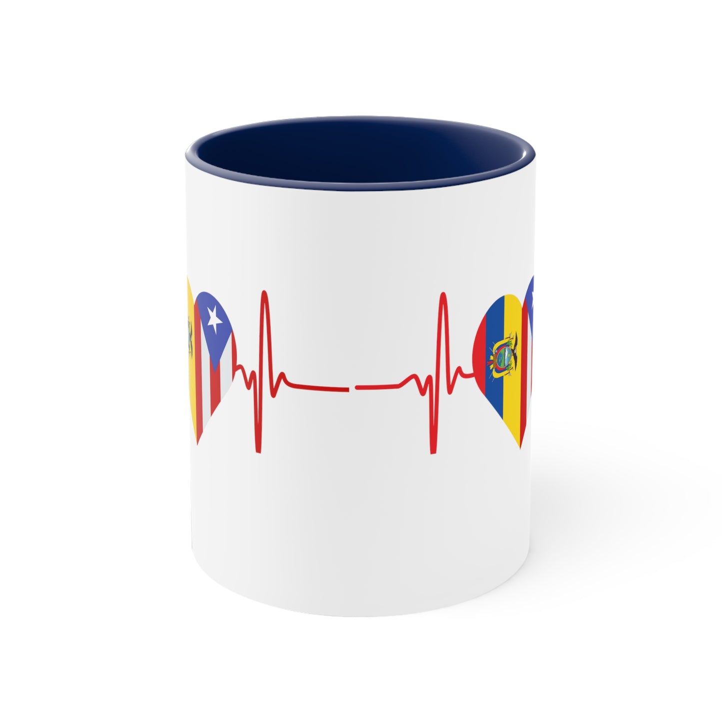 Ecuador and Puerto Rico Mug, 11oz