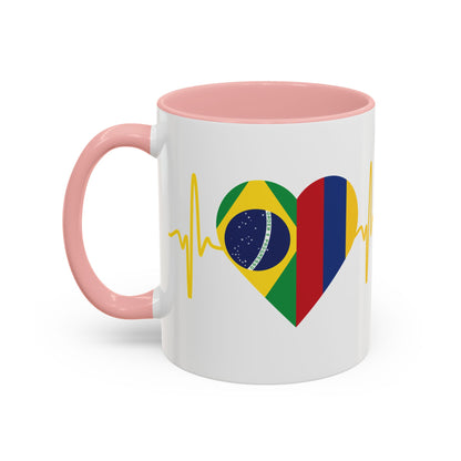 Colombia & Brazil Mug, 11oz