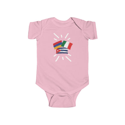 Infant Cuba, Italy, and Armenia Bodysuit