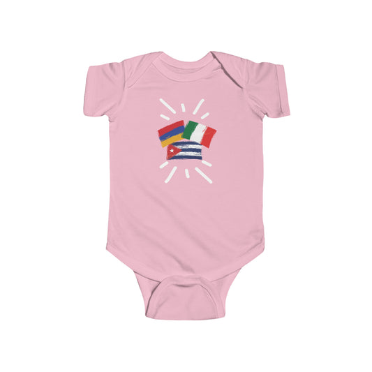 Infant Cuba, Italy, and Armenia Bodysuit