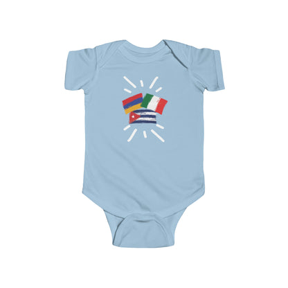 Infant Cuba, Italy, and Armenia Bodysuit