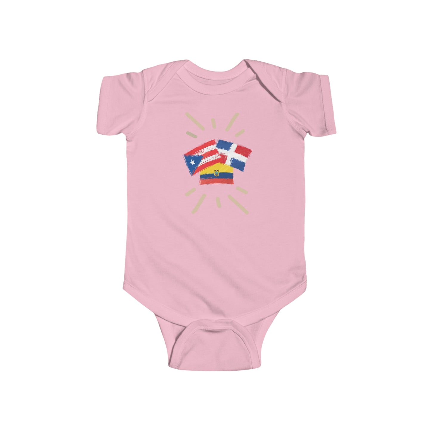 Infant Dominican Republic, Puerto Rico, Ecuador Bodysuit
