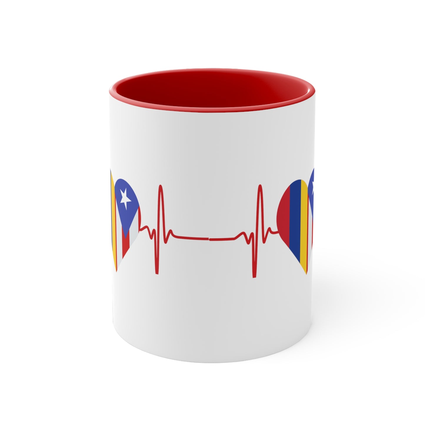 Colombia and Puerto Rico Mug, 11oz