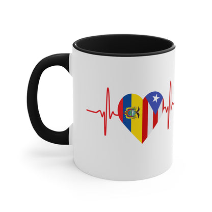 Ecuador and Puerto Rico Mug, 11oz