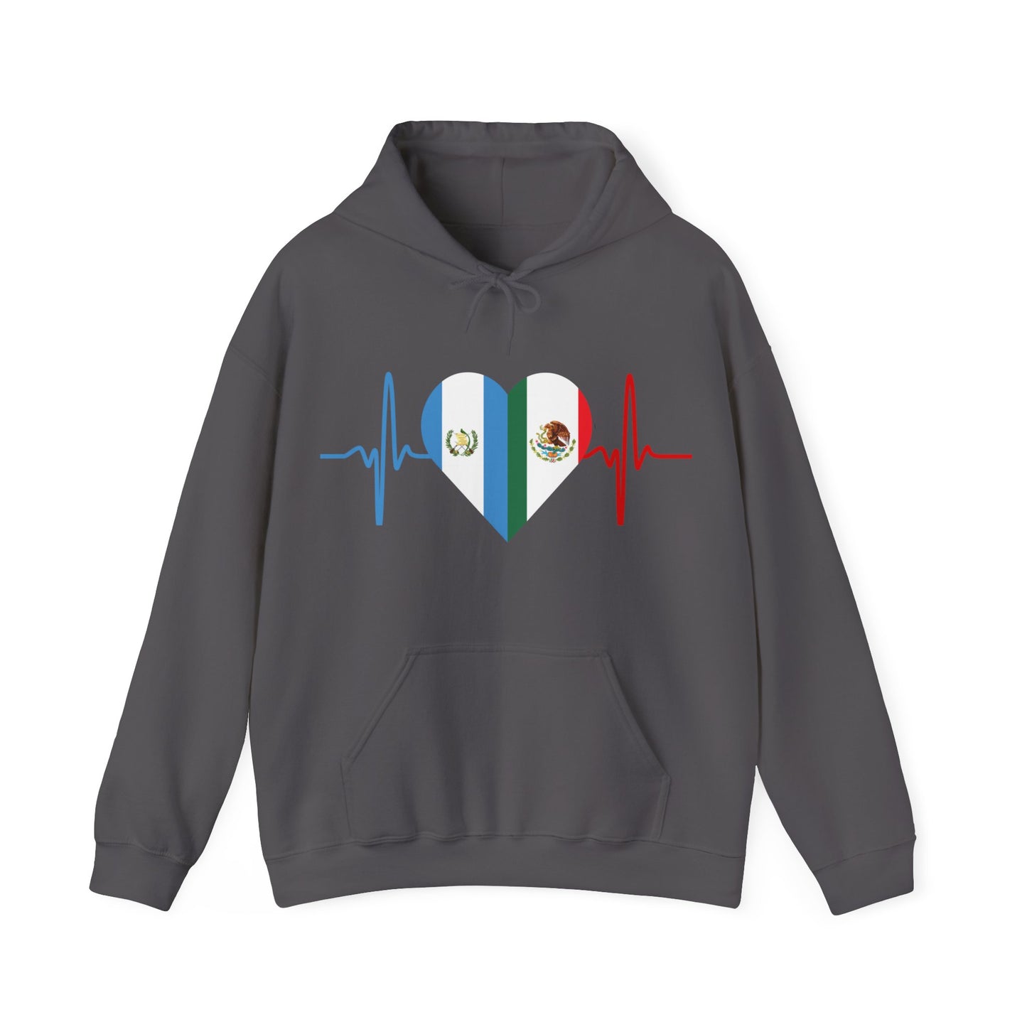 Guatemala & Mexican Unisex Hooded Sweatshirt I Sudadera Unisexo México y Guatemala