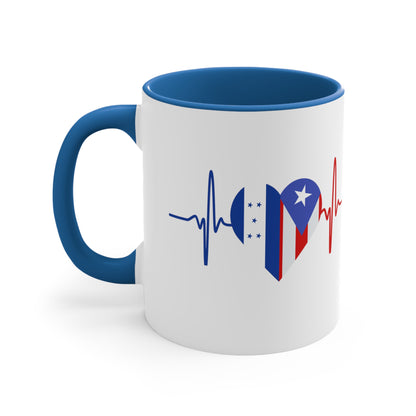 Honduras and Puerto Rico Mug, 11oz