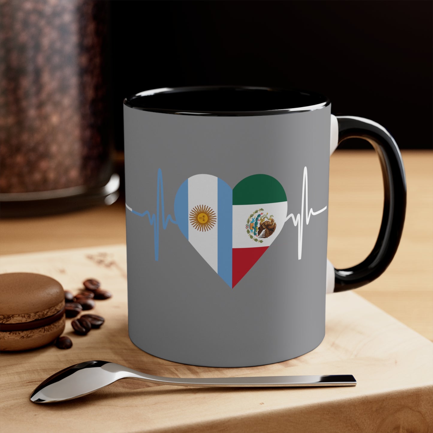 Mexico and Argentina Mug, 11oz