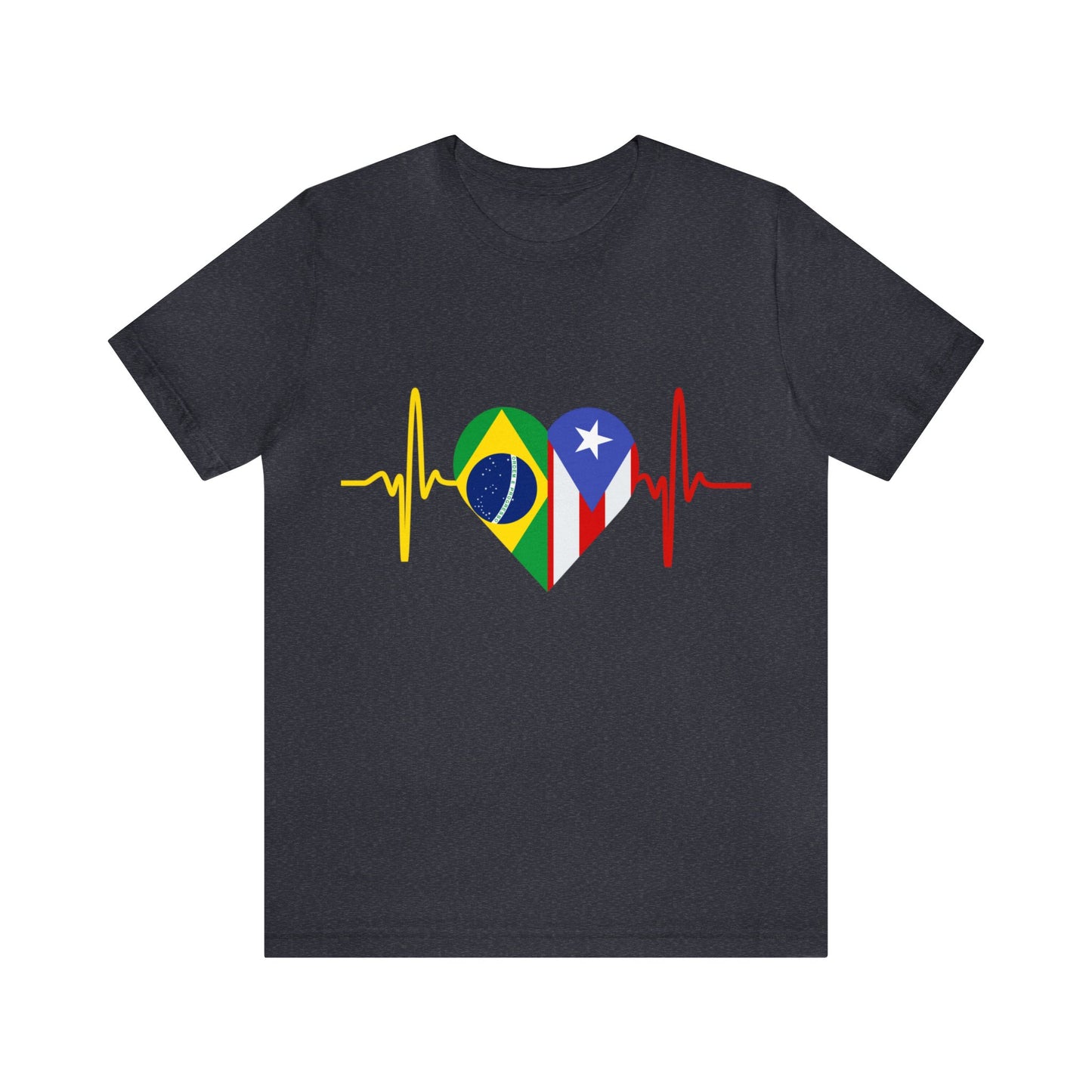 Brazil and Puerto Rico Short Sleeve Tee