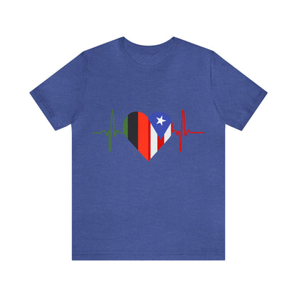African American and Puerto Rican Short Sleeve Tee
