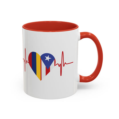 Colombia and Puerto Rico Mug, 11oz