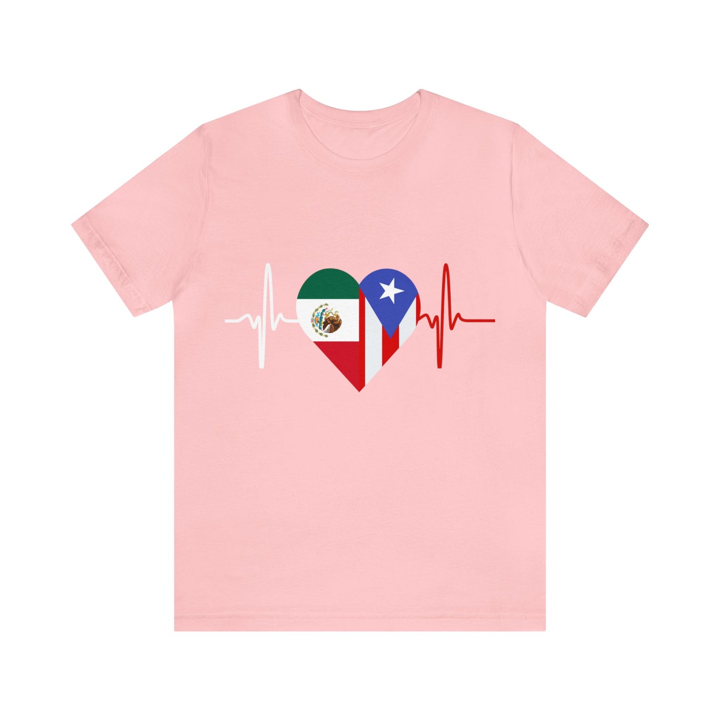 Mexico and Puerto Rico Short Sleeve Tee