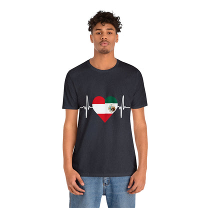 Chile & Mexico Unisex Short Sleeve Tee I Camisa Unisexo manga corta