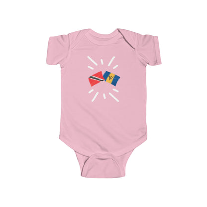 Infant Trinidad y Tobago and Barbados Bodysuit