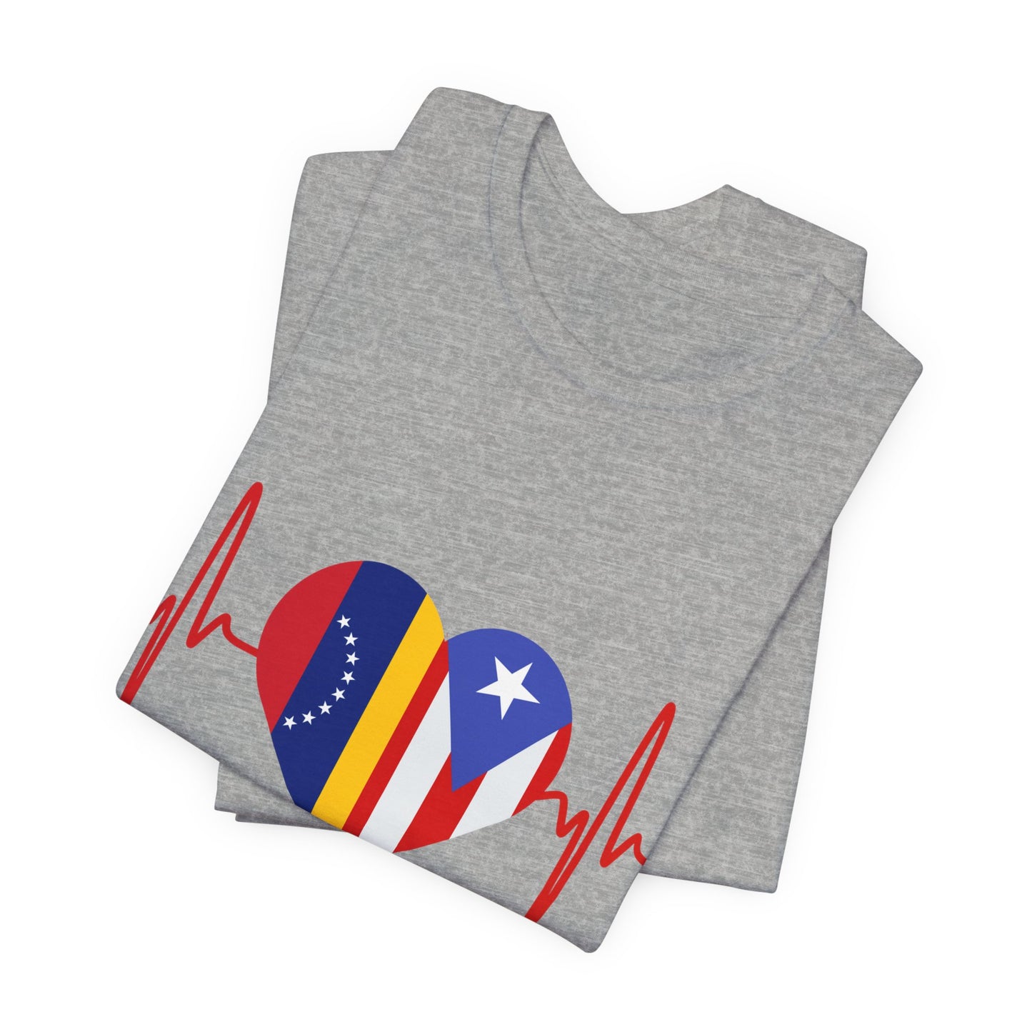Venezuela and Puerto Rico Short Sleeve Tee