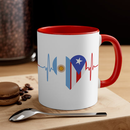 Argentina and Puerto Rico Mug, 11oz