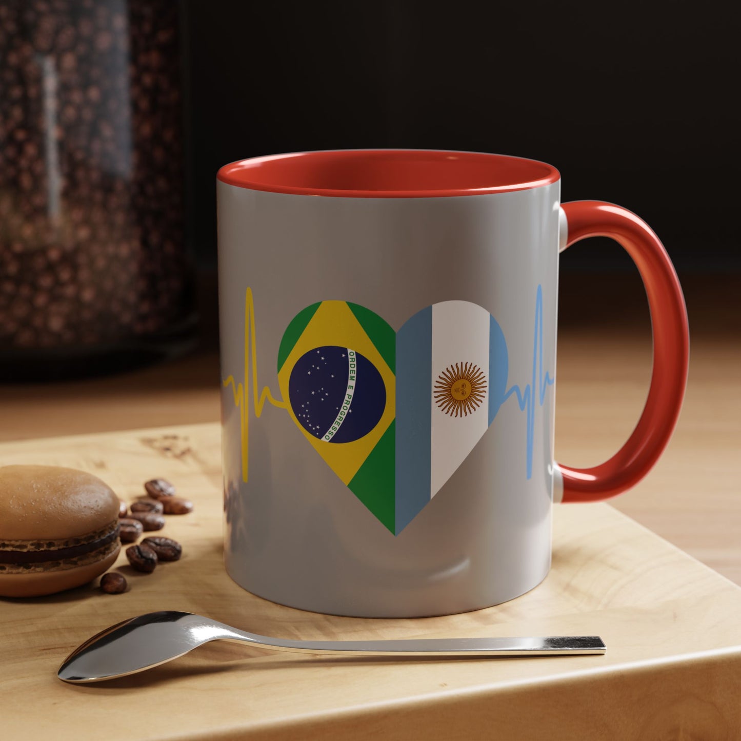 Argentina & Brazil Mug, 11oz