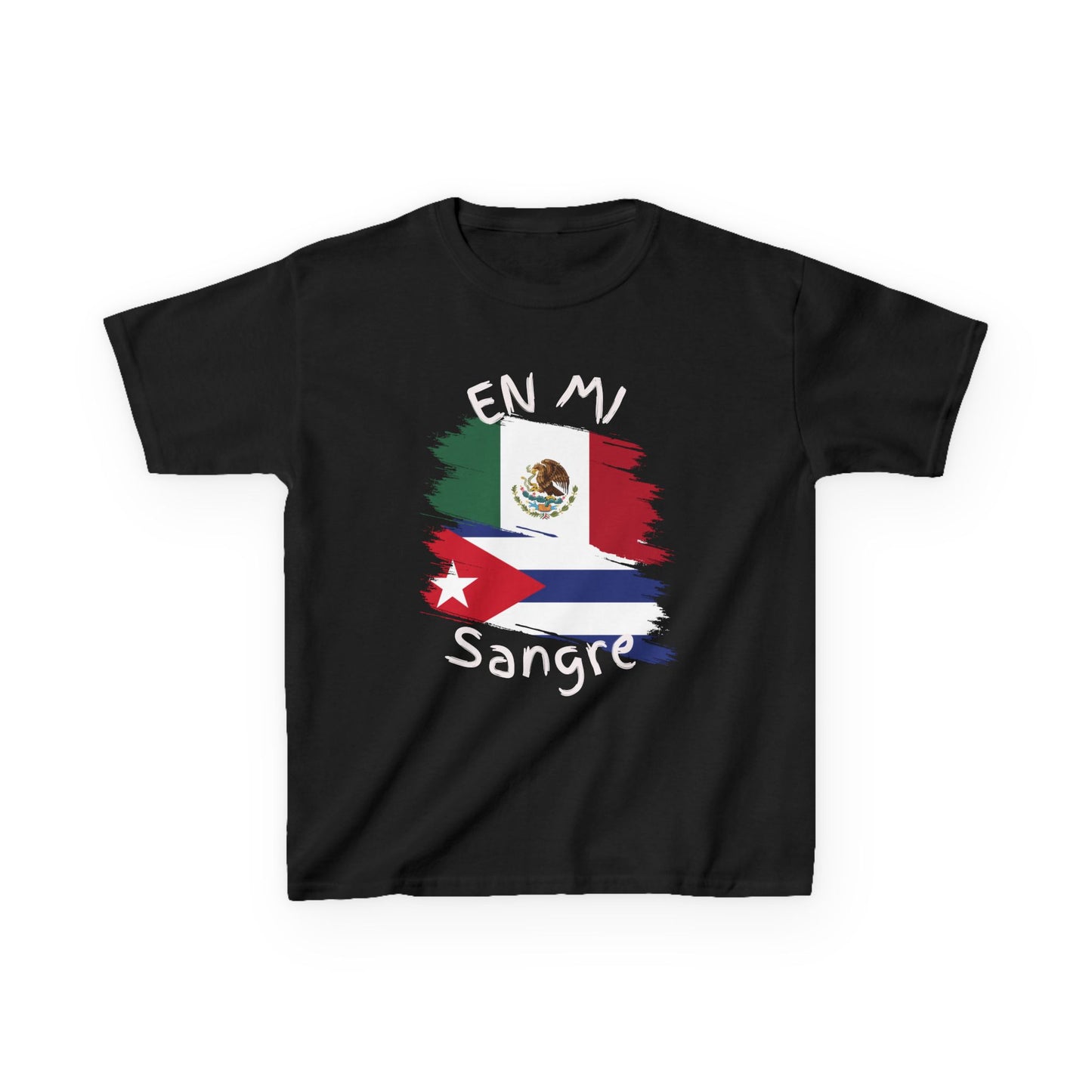 Cuba and Mexico Kids Tee I Camiseta para Niños Cuba y México