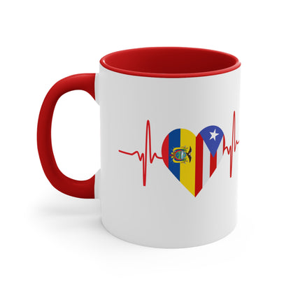 Ecuador and Puerto Rico Mug, 11oz