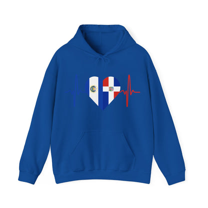 El Salvador and Dominican Republic I El Salvador y República Dominicana Hooded Sweatshirt