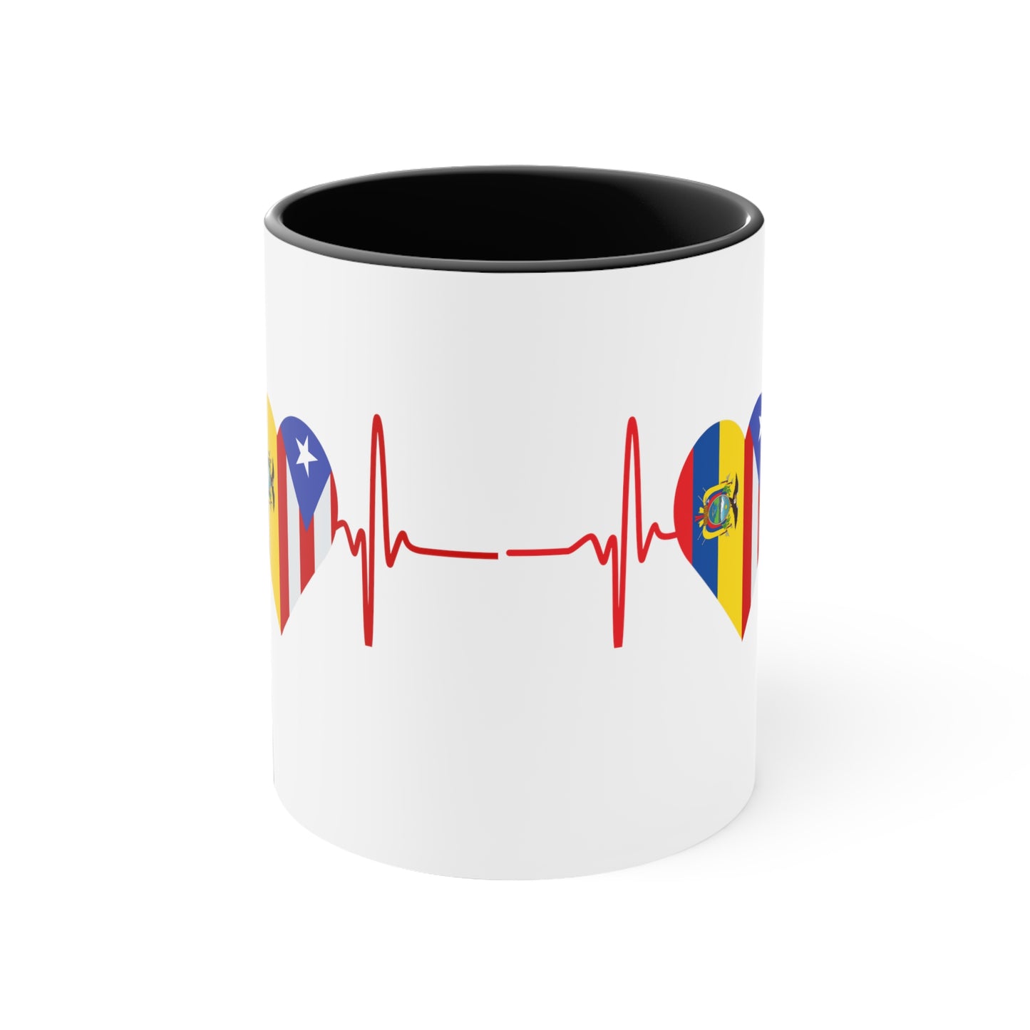 Ecuador and Puerto Rico Mug, 11oz