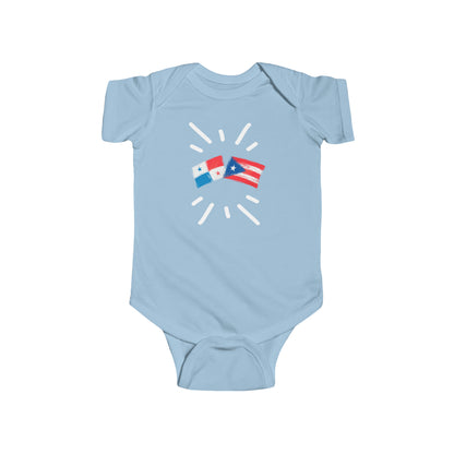 Infant Panama and Puerto Rico Bodysuit