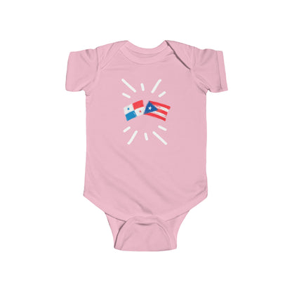 Infant Panama and Puerto Rico Bodysuit