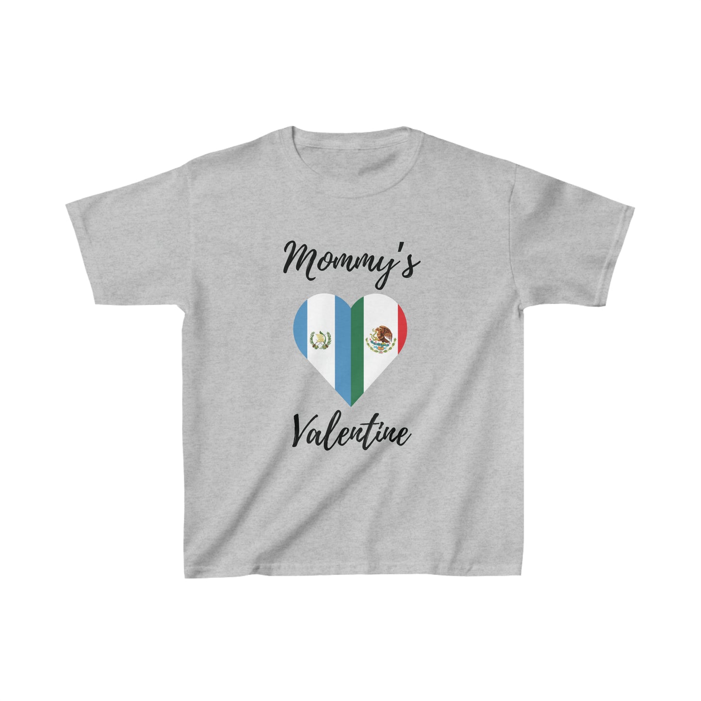 Kid's Mommy's Valentine Guatemala and Mexico I Camiseta para Niños Guatemala y México