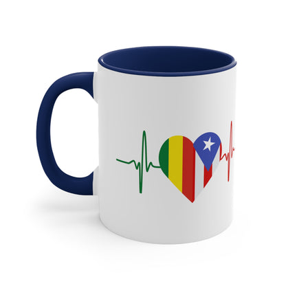 Bolivia y Puerto Rico Coffee Mug, 11oz