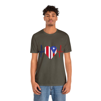 Costa Rica and Puerto Rico Short Sleeve Tee