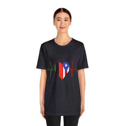 African American and Puerto Rican Short Sleeve Tee