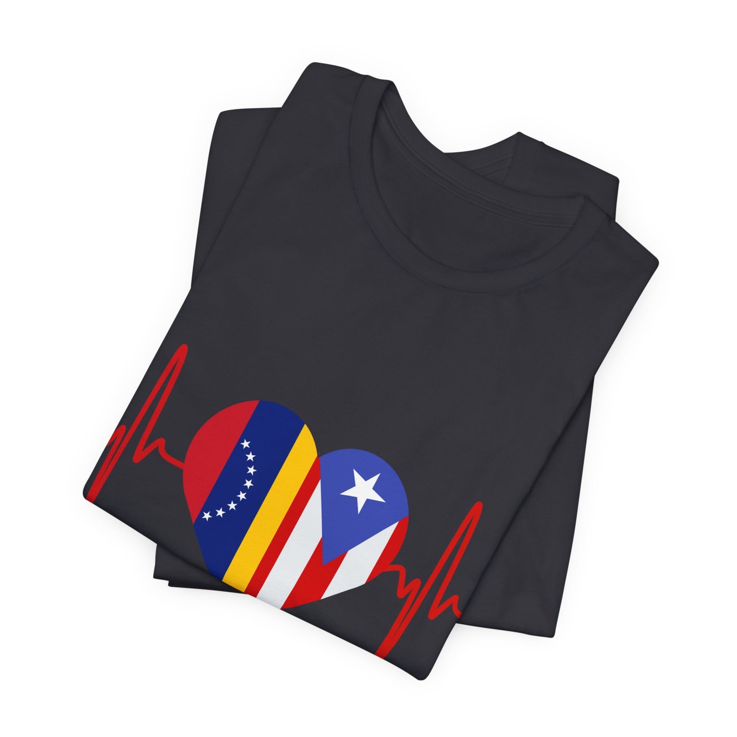 Venezuela and Puerto Rico Short Sleeve Tee