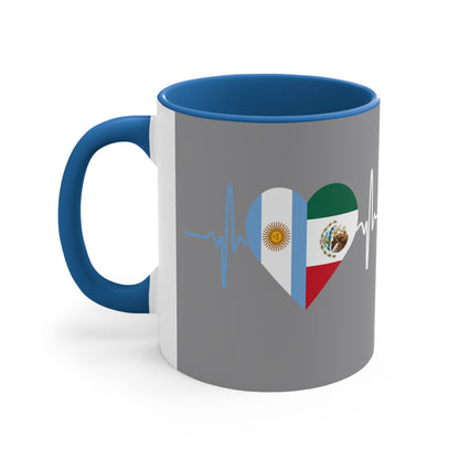 Mexico and Argentina Mug, 11oz