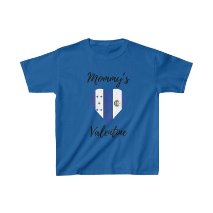 Kid's Mommy's Valentine El Salvador & Honduras I Camiseta para Niños El Salvador y Honduras