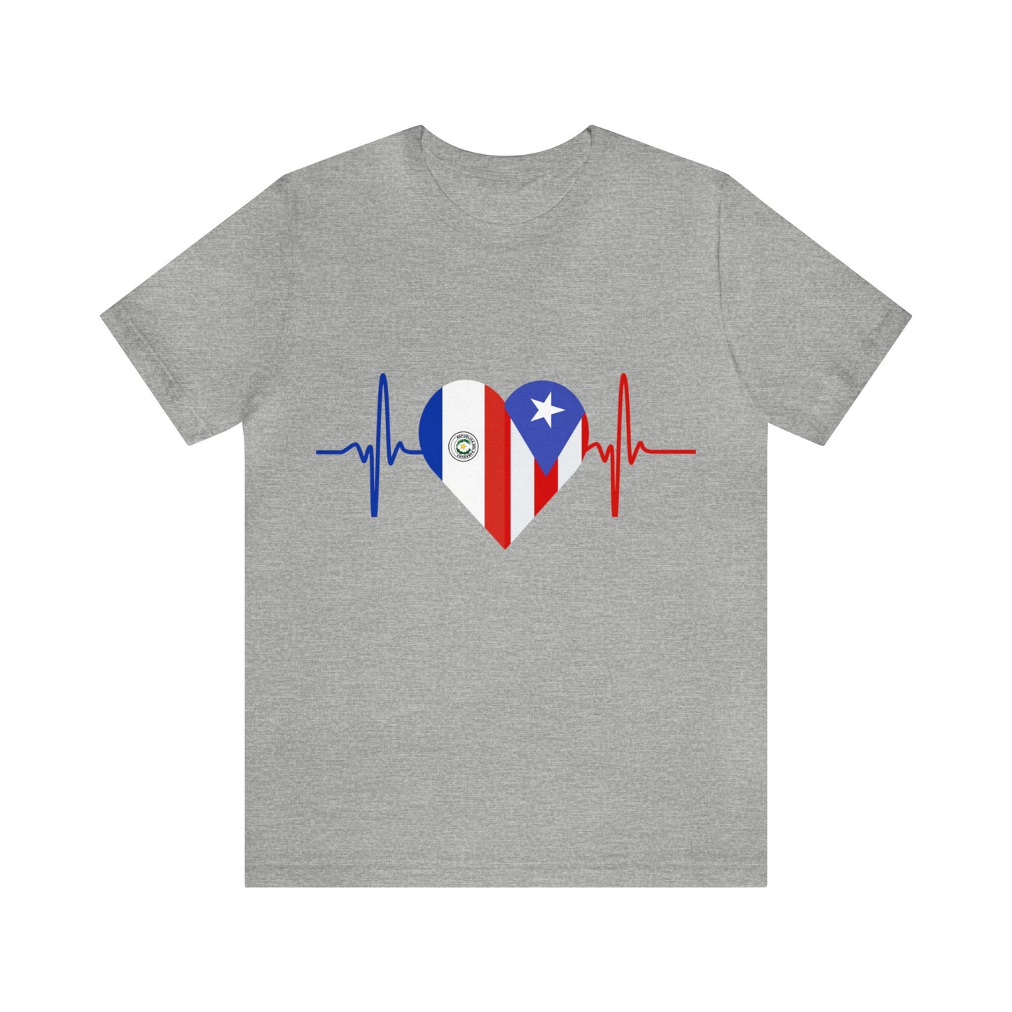 Paraguay and Puerto Rico Short Sleeve Tee
