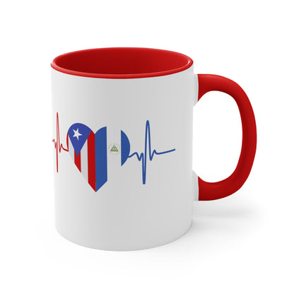 Nicaragua and Puerto Rico Mug, 11oz