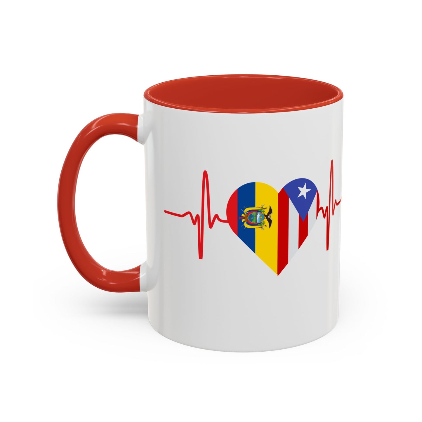 Ecuador and Puerto Rico Mug, 11oz
