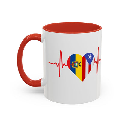 Ecuador and Puerto Rico Mug, 11oz