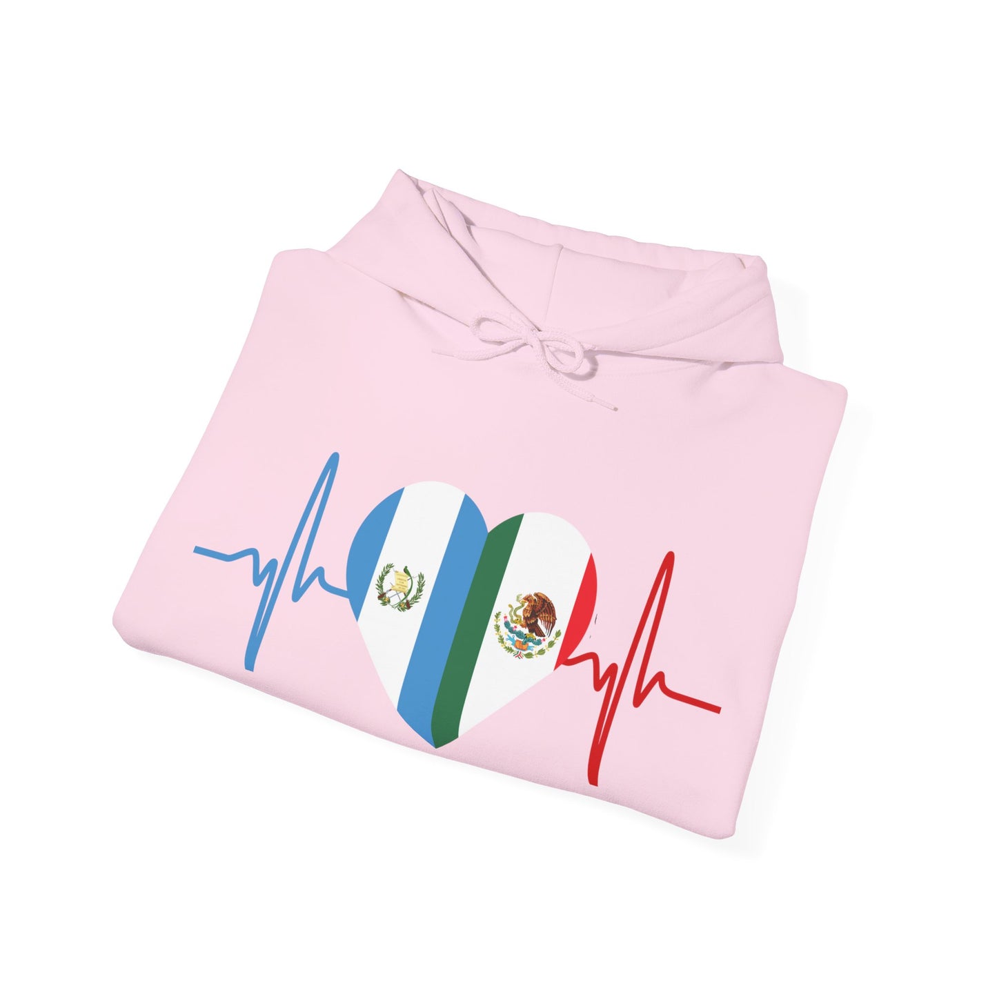 Guatemala and Mexico Unisex Hooded Sweatshirt I Sudadera Unisexo México and Guatemala