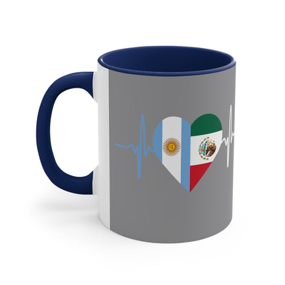 Mexico and Argentina Mug, 11oz