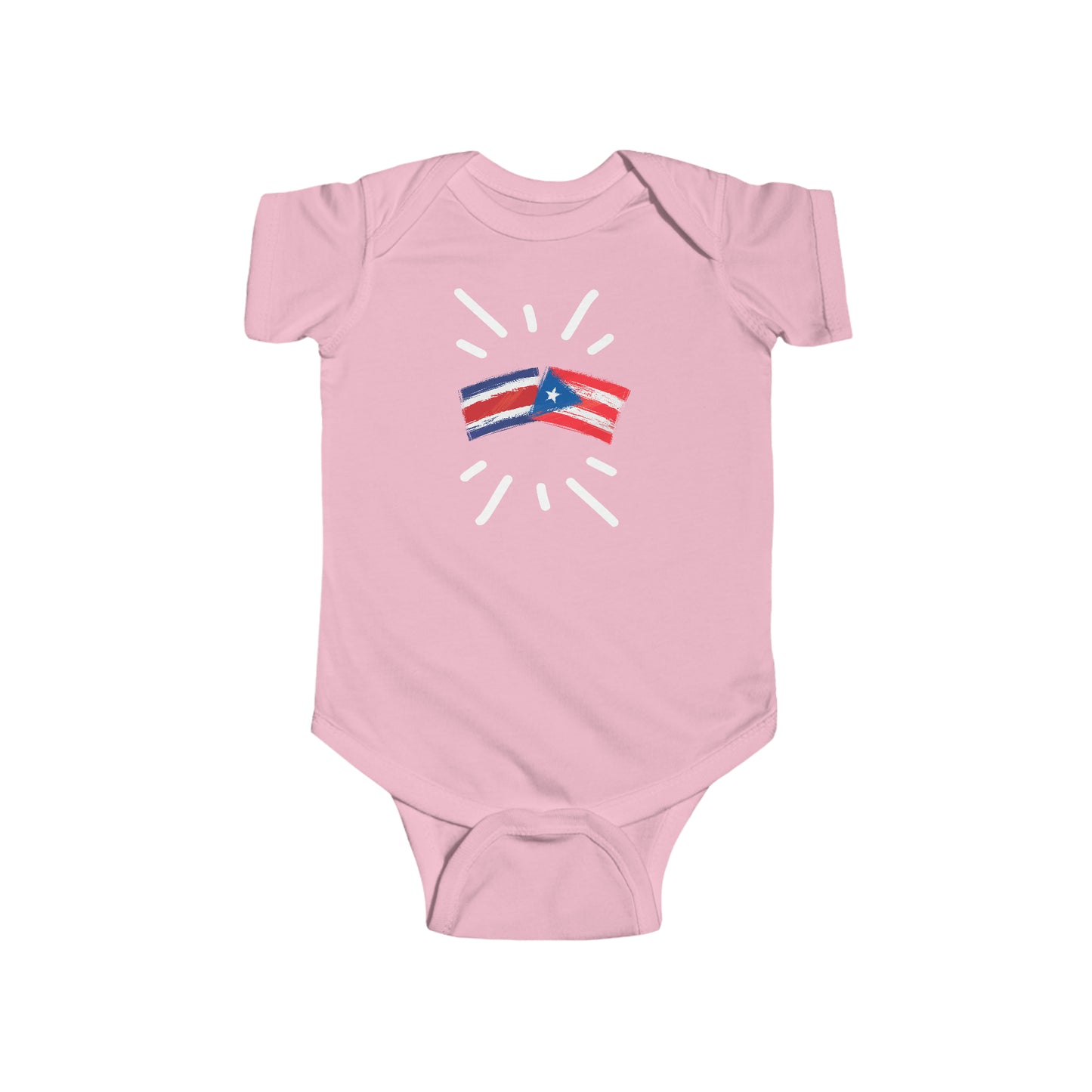 Infant Costa Rica and Puerto Rico Bodysuit