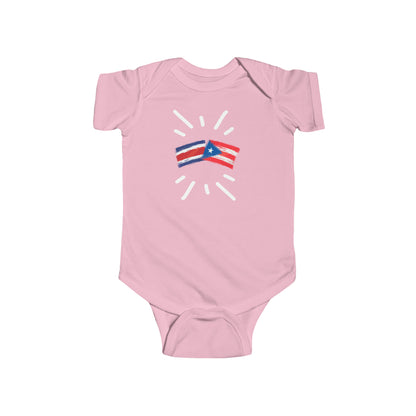 Infant Costa Rica and Puerto Rico Bodysuit