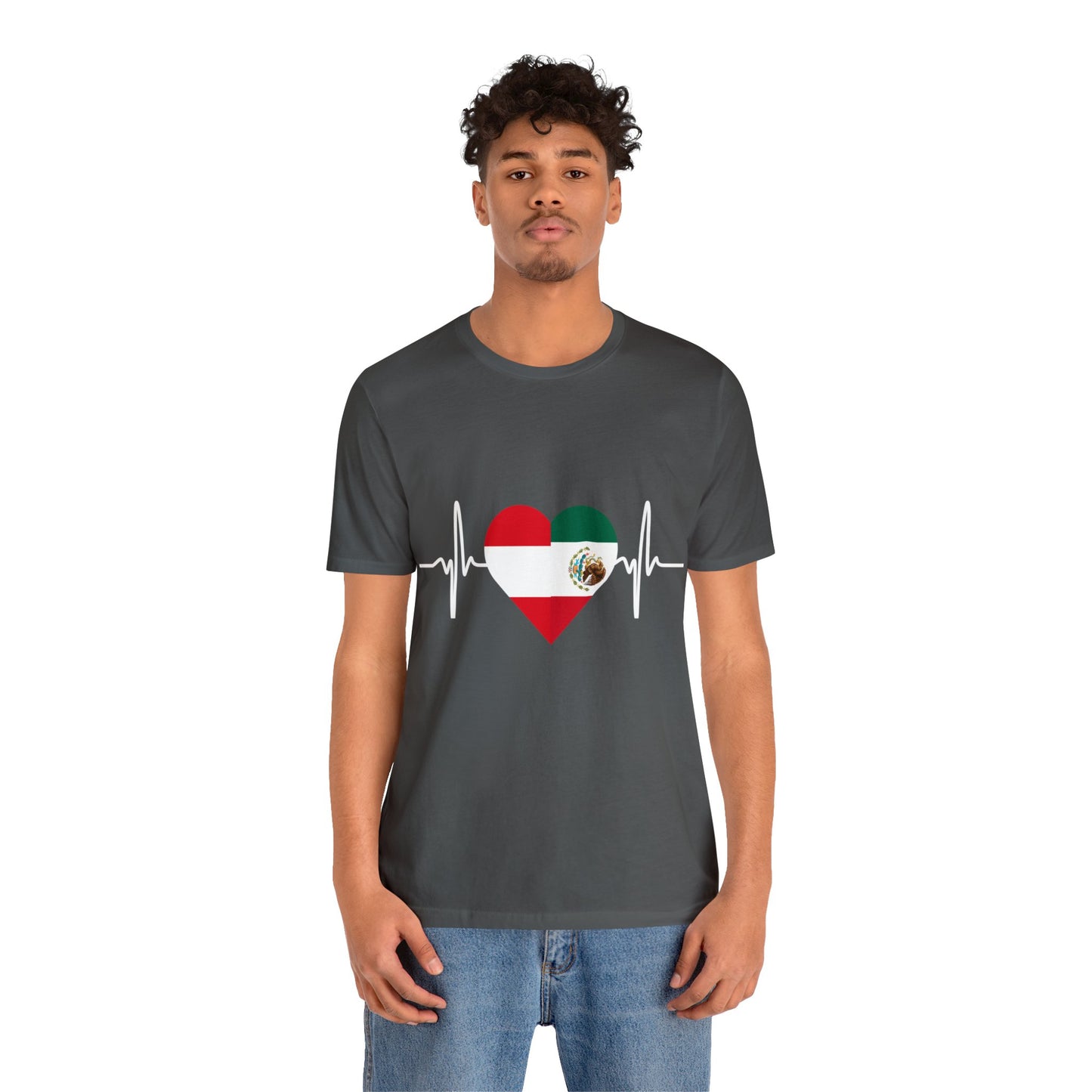 Chile & Mexico Unisex Short Sleeve Tee I Camisa Unisexo manga corta