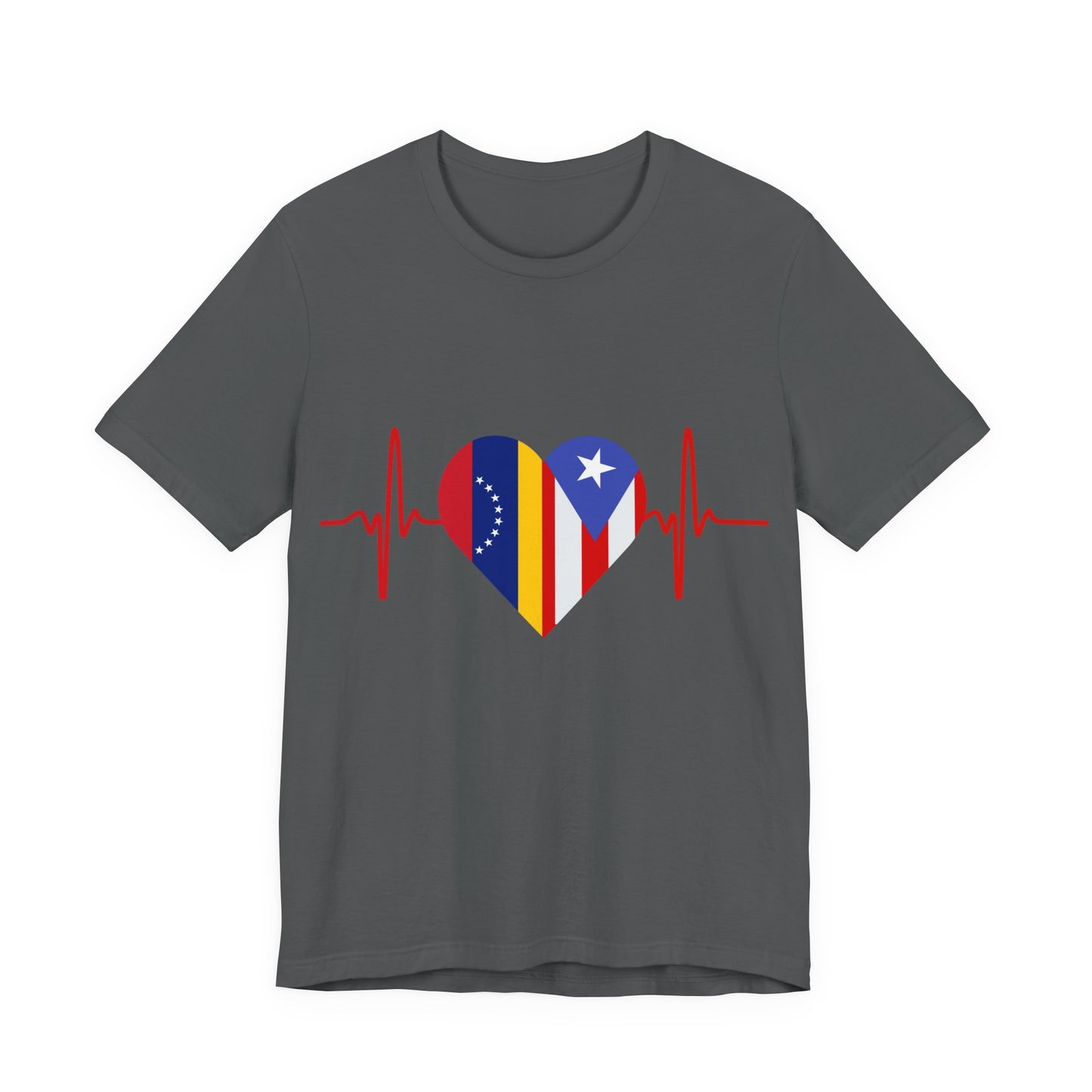 Venezuela and Puerto Rico Short Sleeve Tee