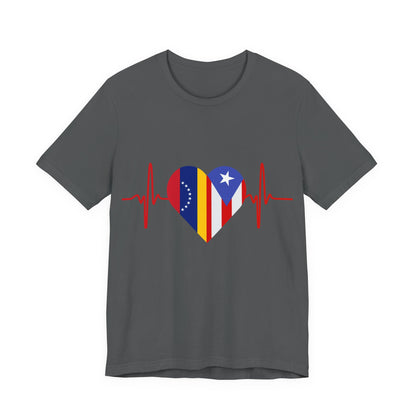 Venezuela and Puerto Rico Short Sleeve Tee